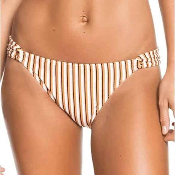 Roxy‎ Printed Beach Classics Full Coverage Bikini Bottom Size M NWT - Picture 1 of 10